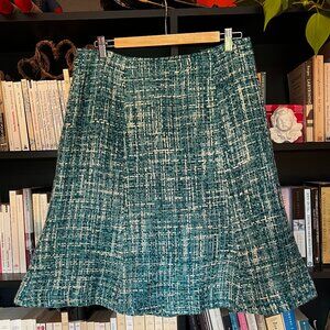 Tweed skirt, A-line, size 9